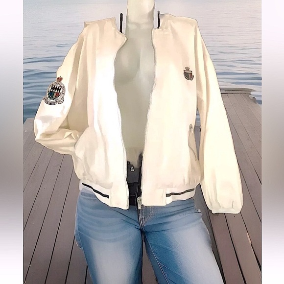 ⚓️THE LIMITED⚓️ INTERNATIONAL STYLE VTG YACHTING JACKET W/ REMOVABLE HOOD EUC⛴ - Picture 2 of 15